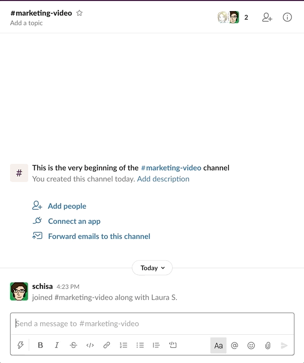 Demo of Kasem Slack commands